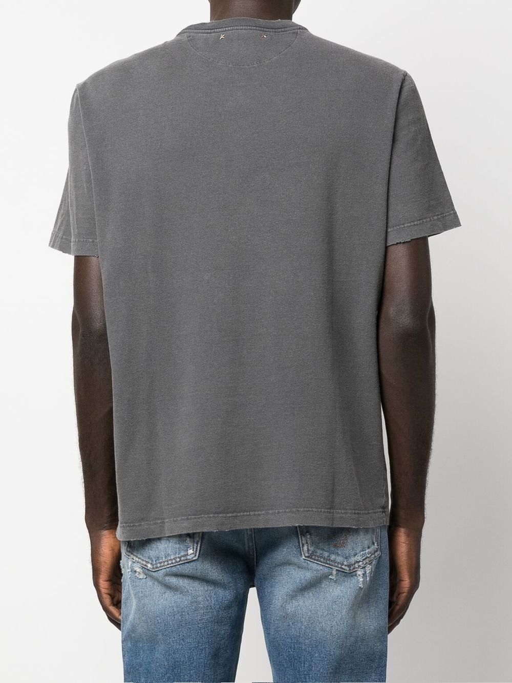 Men's Grey T-Shirt by Golden Goose DB  Men's timeless t-shirt by Golden Goose DB. 100% cotton for lightweight, breathable comfort. Easy to pair with any outfit.