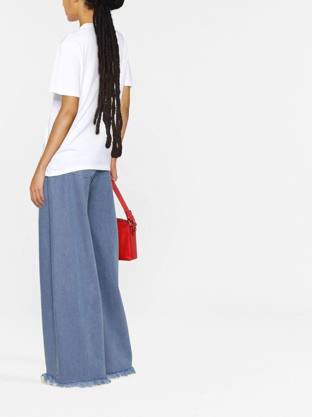 Maglietta Golden Goose DB Star Donna T-shirt Golden Goose da donna: Manica corta, stella, cotone. Bianco/nero.