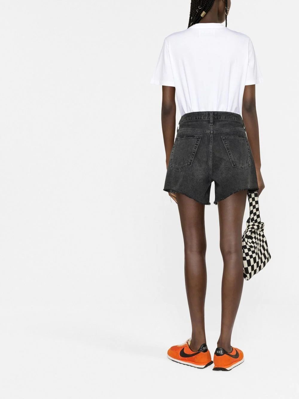 Maglietta da donna di GOLDEN GOOSE DB Maglietta da donna con dettagli glitterati in bianco e argento di GOLDEN GOOSE DB.