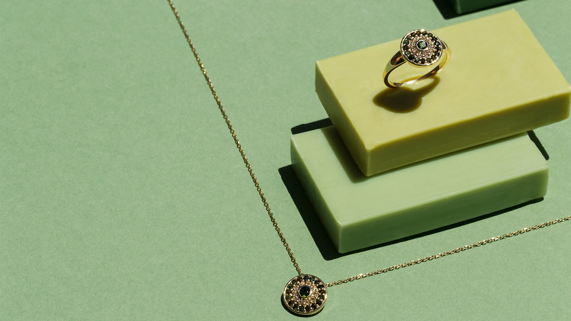 A Urate SS sieraden groen