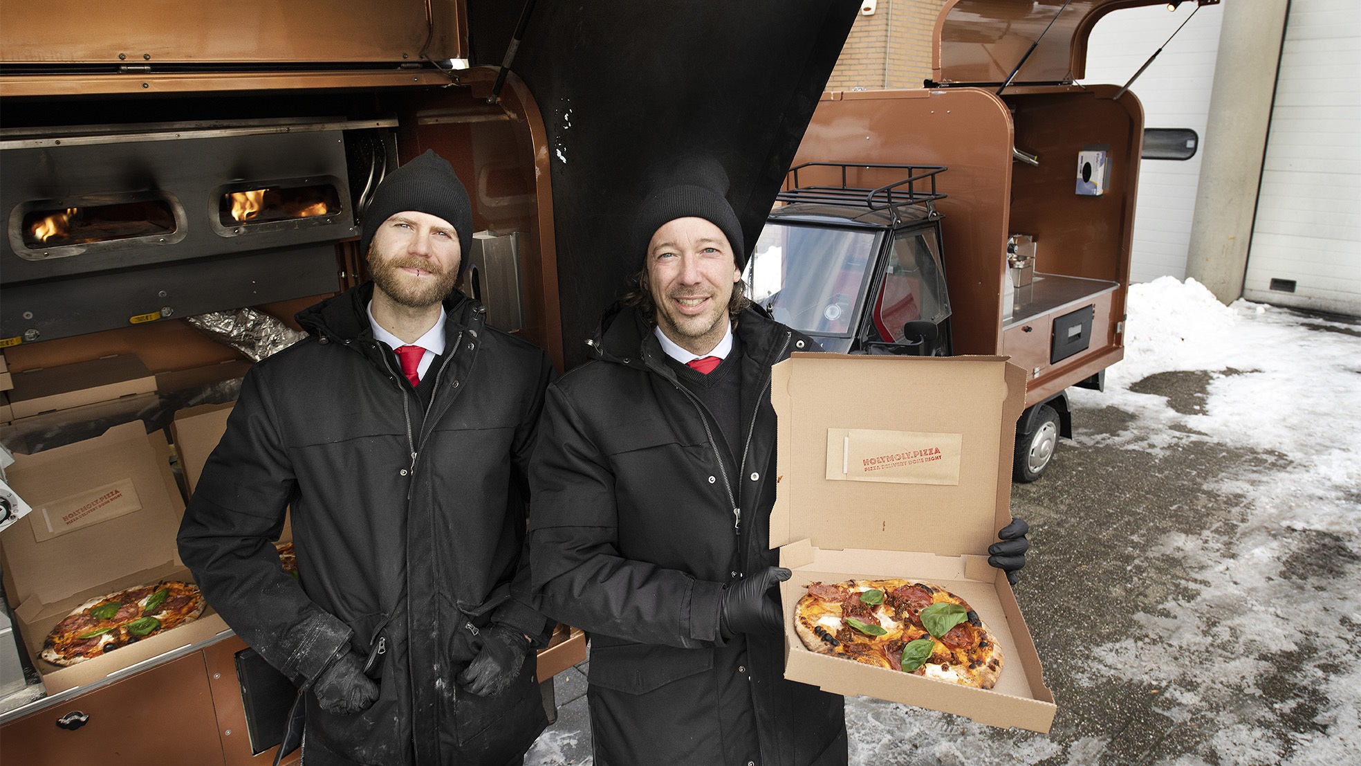 Ben van Duin pizza kompaan