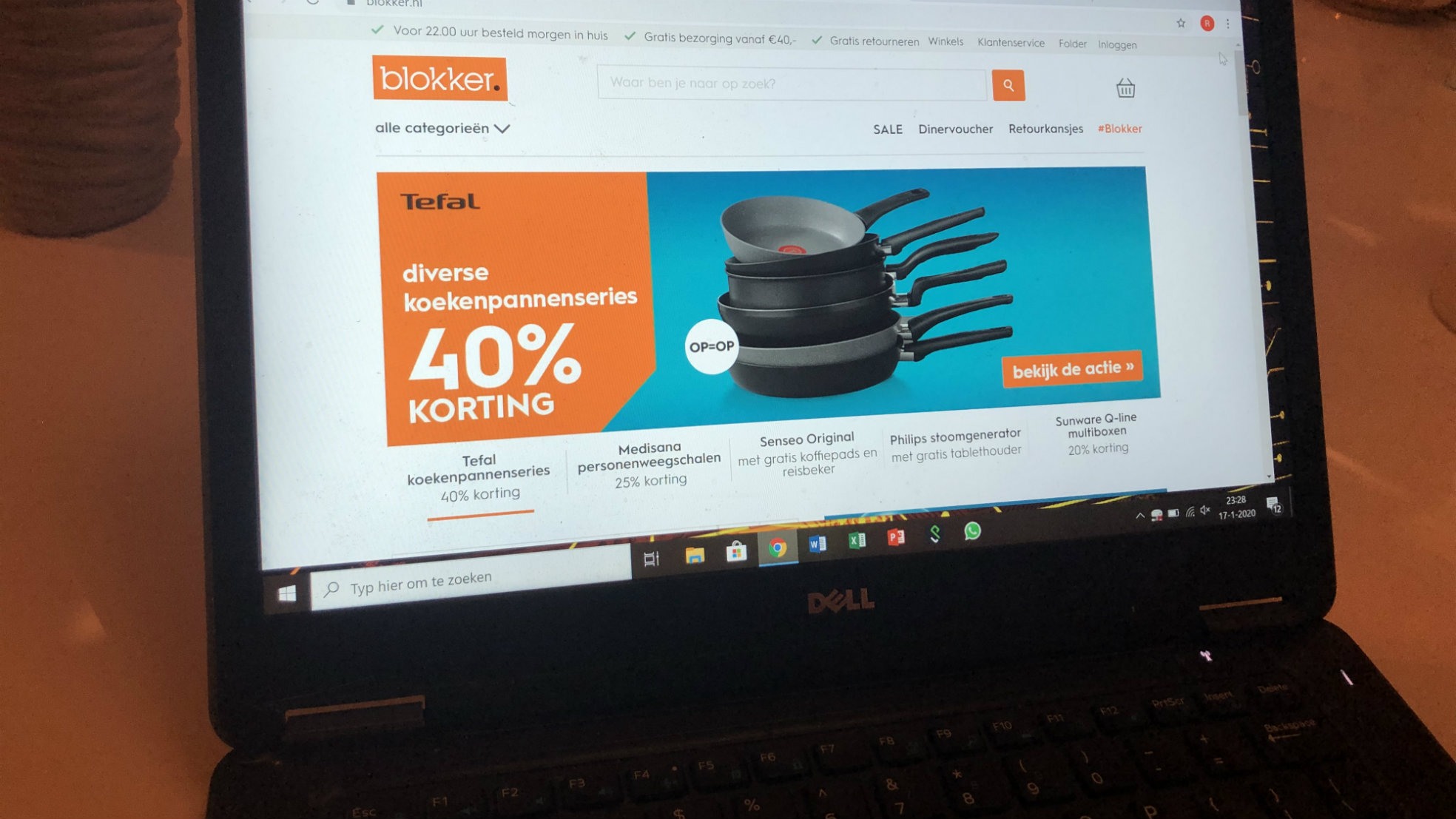 Blokker website