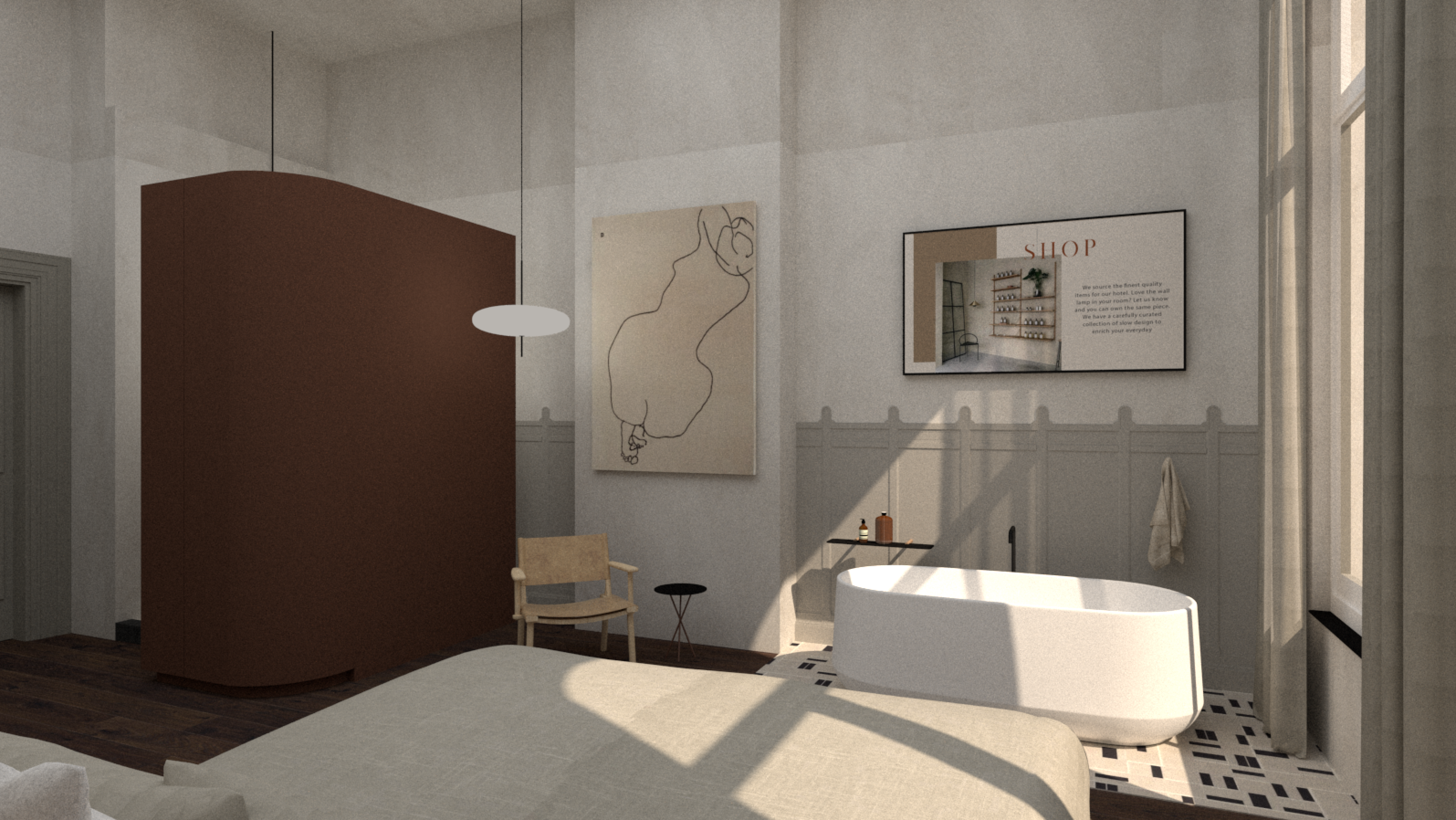 Boutique Hotel Rotterdam in 3 D