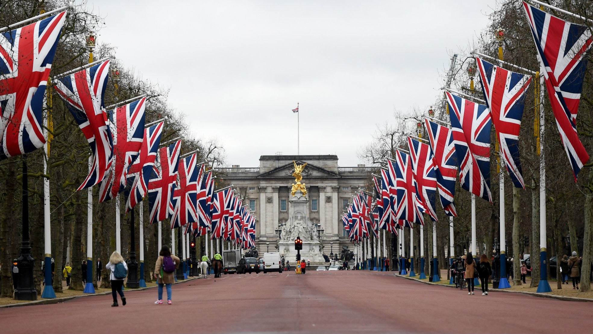 Brexit Day Buckingham Palace