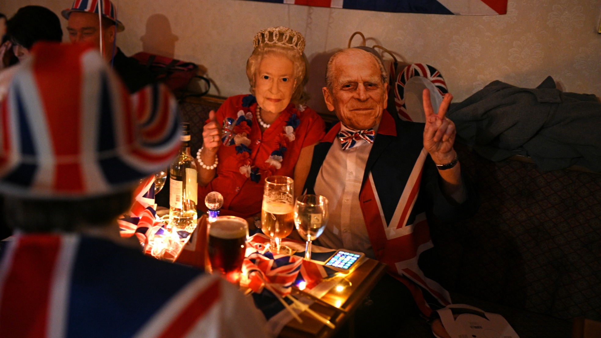 Brexit Day koningspaar