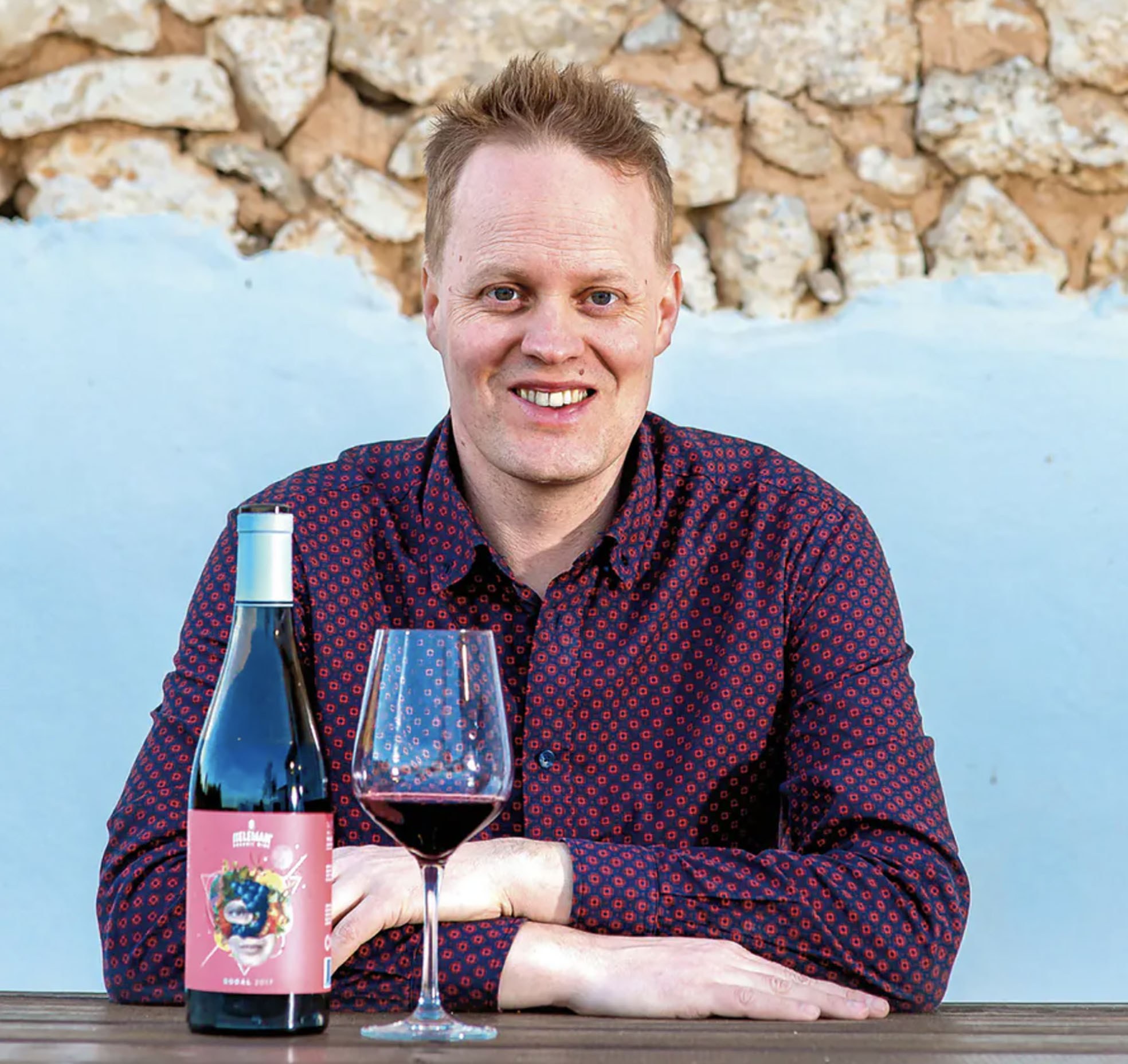 Derrick Neleman wijn portret