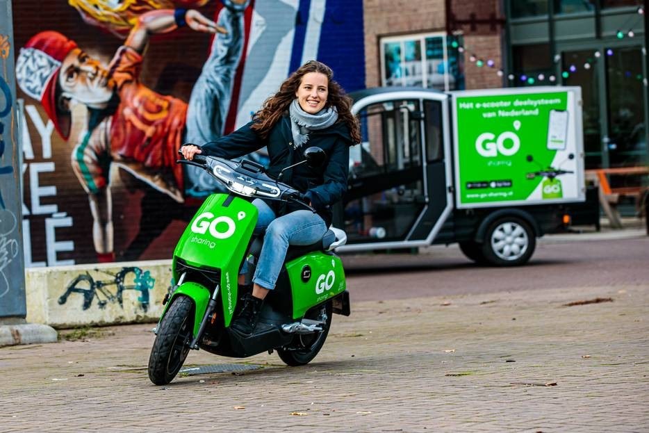 Elektrische scooters veroveren Nederland