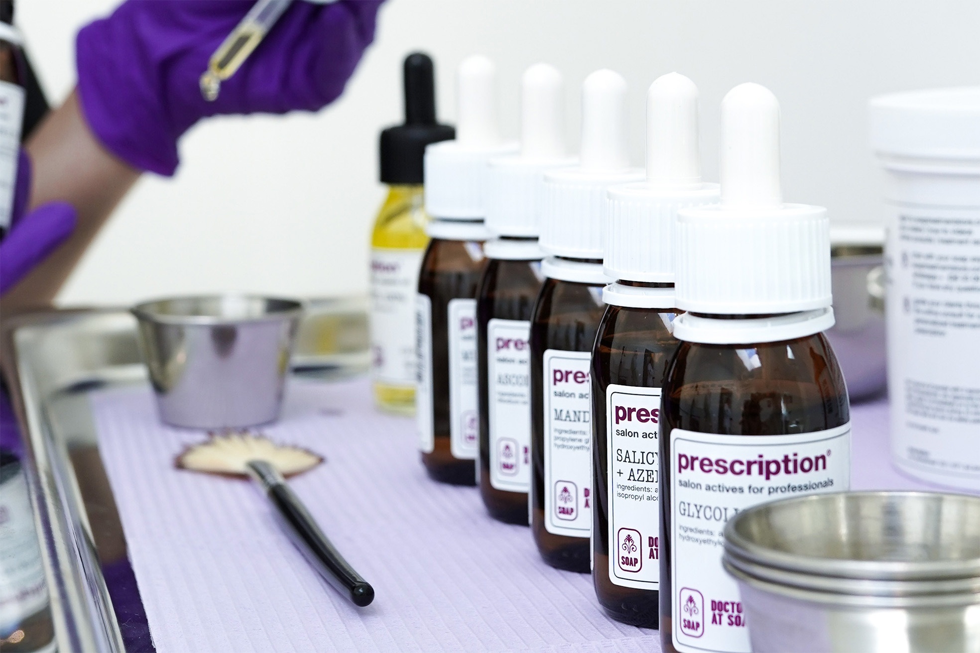Prescription flesjes SOAP
