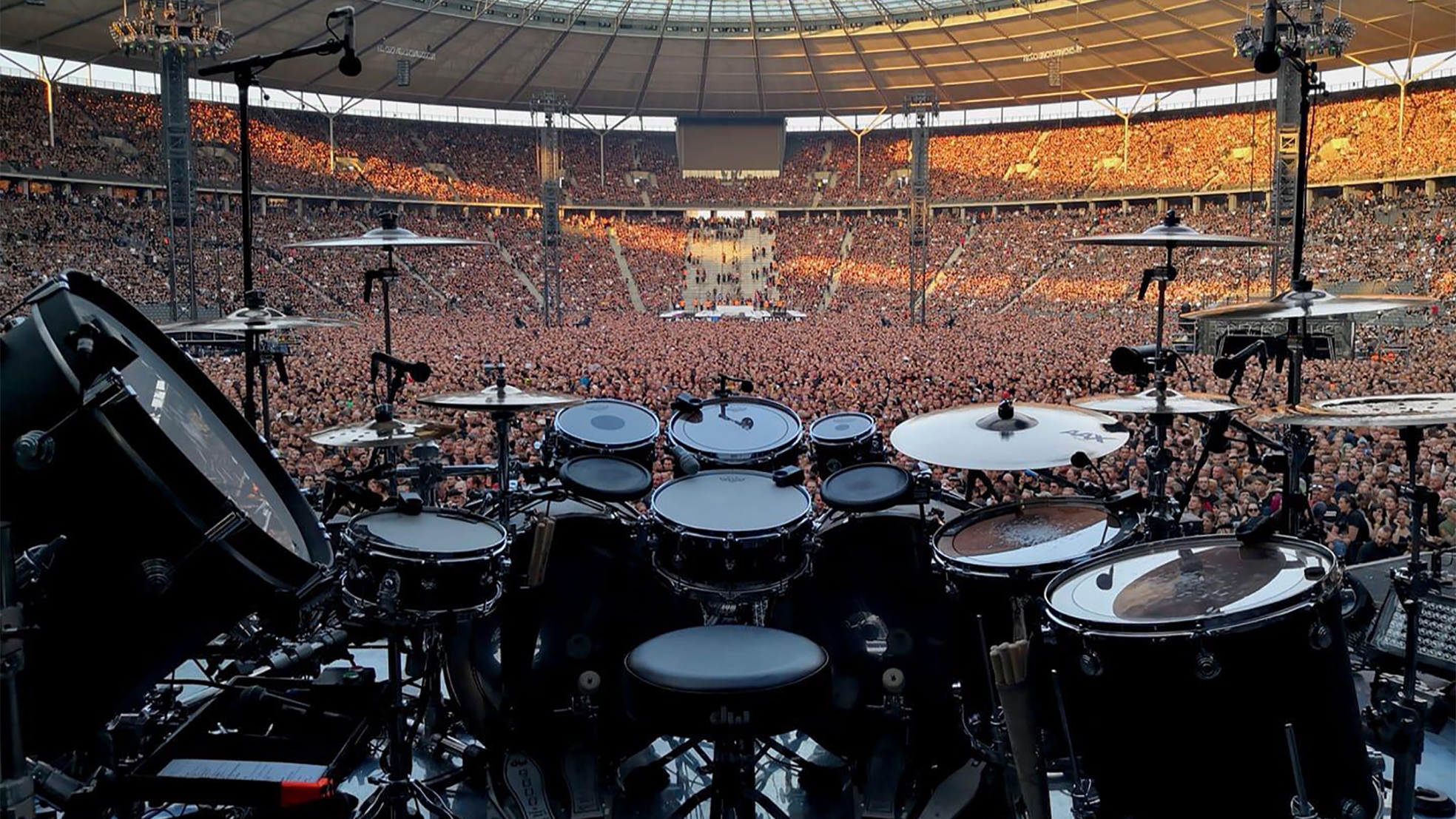 Rammstein Joost drumstel kuip