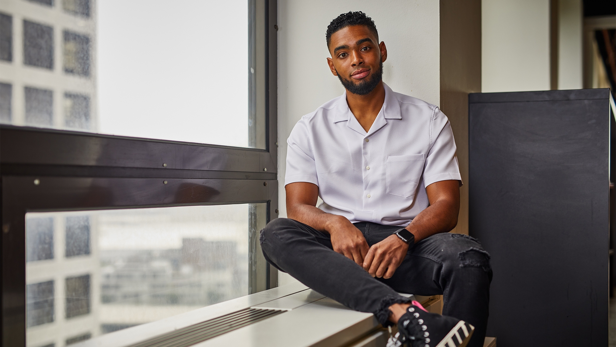 Wesley Dos Santos ondernemen baas raam