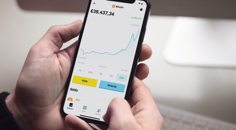 BLOX mobile office BTC koers web