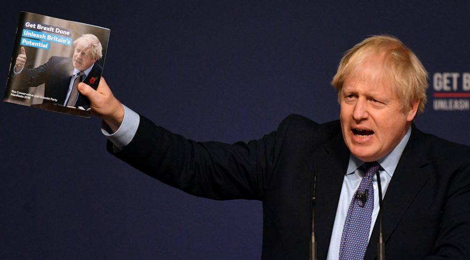 Boris Johnson Brexit verkiezingen
