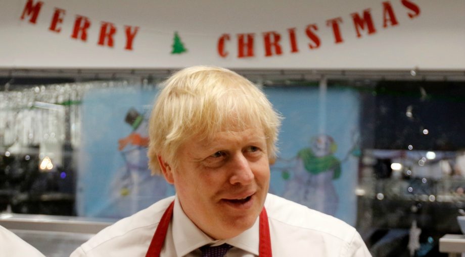 Boris Johnson Merry Christmas