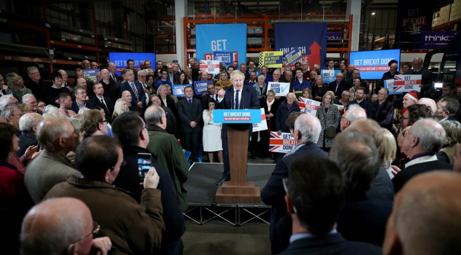 Boris Johnson verkiezingen campagne