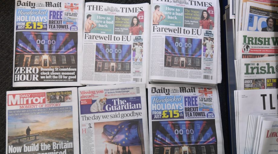 Brexit Business Britse kranten