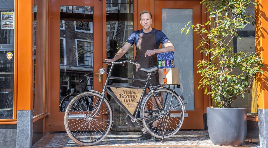 Delftsbrouwhuismaaktbier pakketten Sander Arkenbout