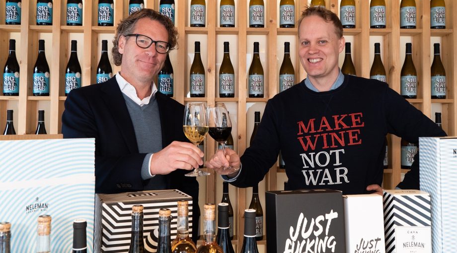 Derrick Neleman Gerard proost wijn