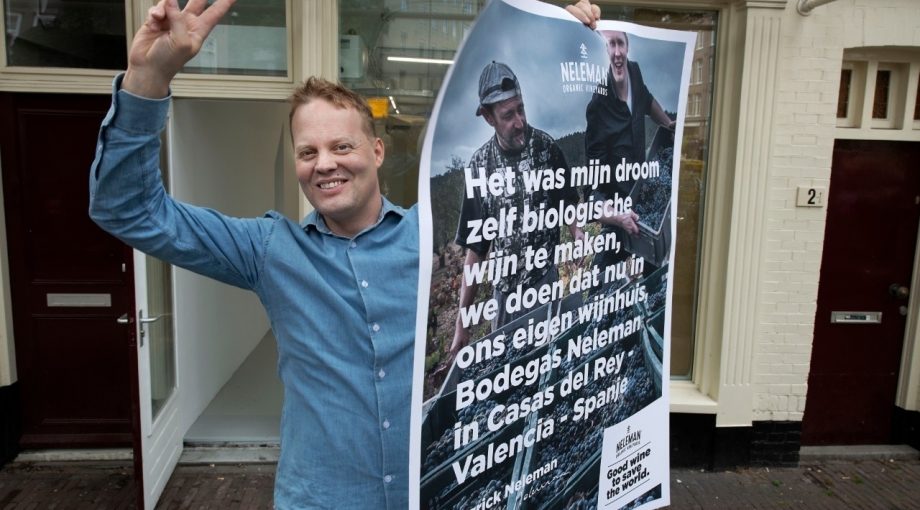 Derrick Neleman wijnpionier brandstore amsterdam