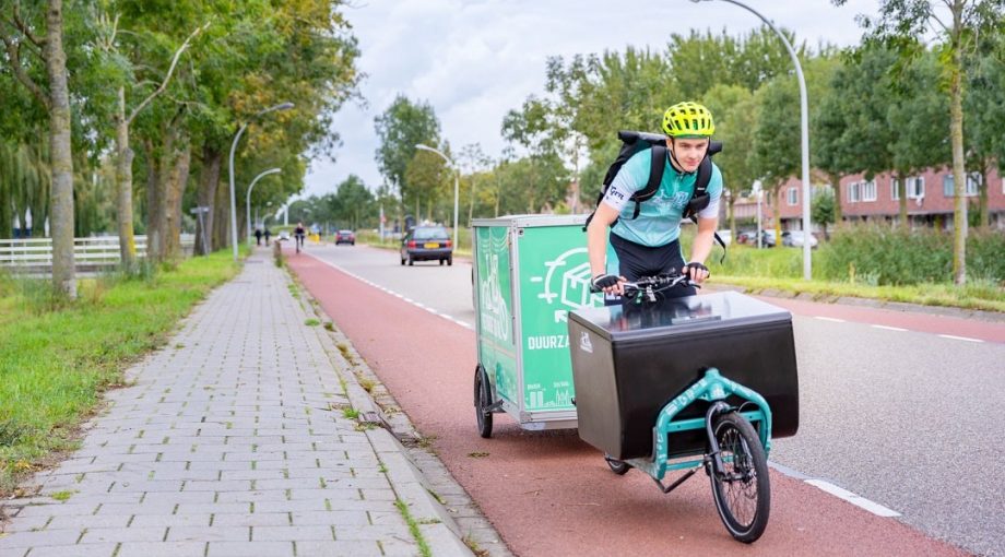 Fietskoeriers hulp retail corona lockdown