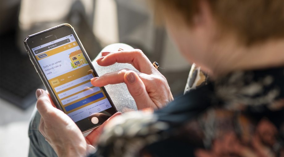Funda mobiel huizen platform