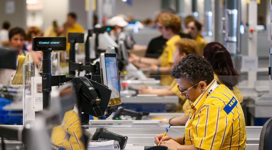 IKEA personeel sollicitatie bank