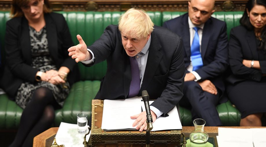 Johnson Brexit EU stemming