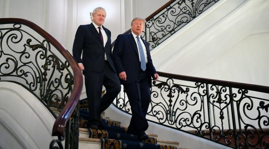 Johnson Trump Brexit