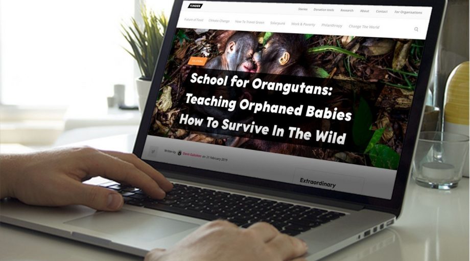 NGO Kinder Appeal platform donaties