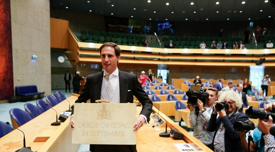 Prinsjesdag koffertje CPB staatsschuld werkloosheid ANP