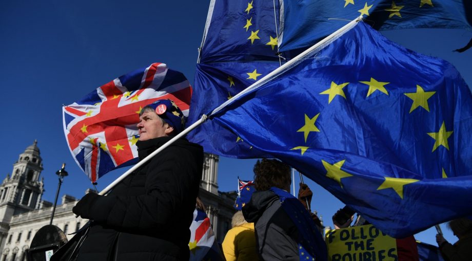 Protesten Brexit