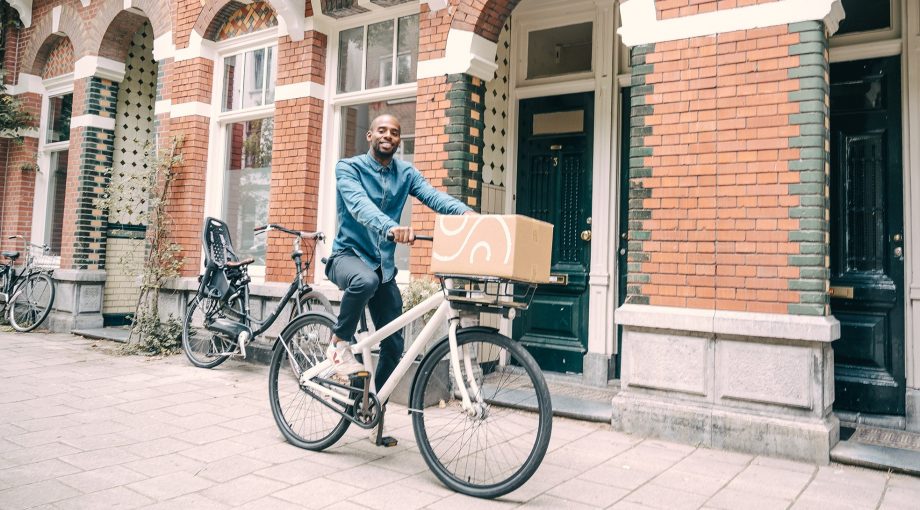 Splandish maaltijdbox ondernemer duurzaam fiets