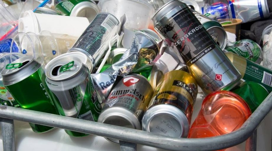 Statiegeld op blik en pakken