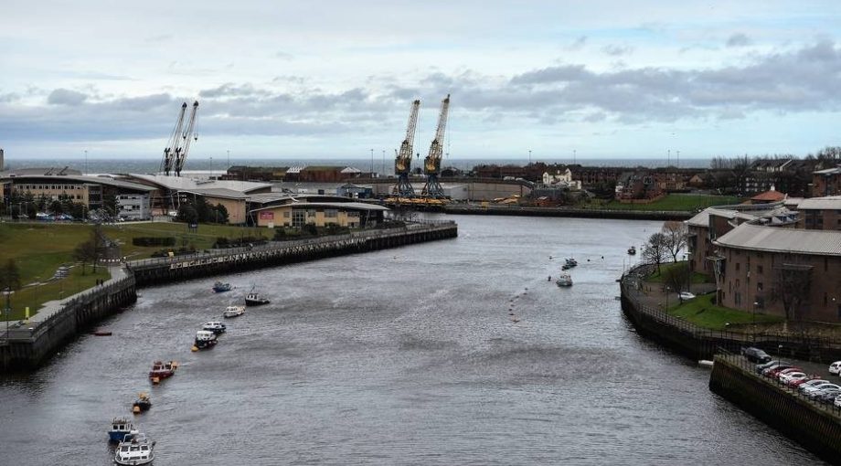 Sunderland in het noordoosten van het Verenigd Koninkrijk wil een van de tien vrijhavens worden Hollandse Hoogte