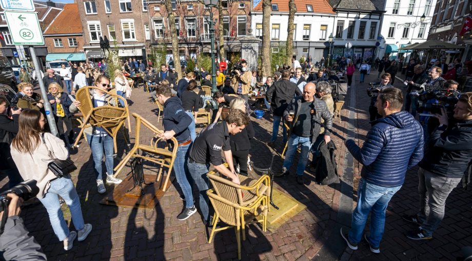 Terrassen open Breda corona maatregelen lockdown horeca