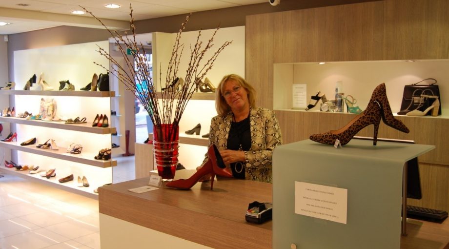 Yvonne in winkel