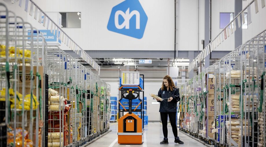Albert heijn distributie vrouw