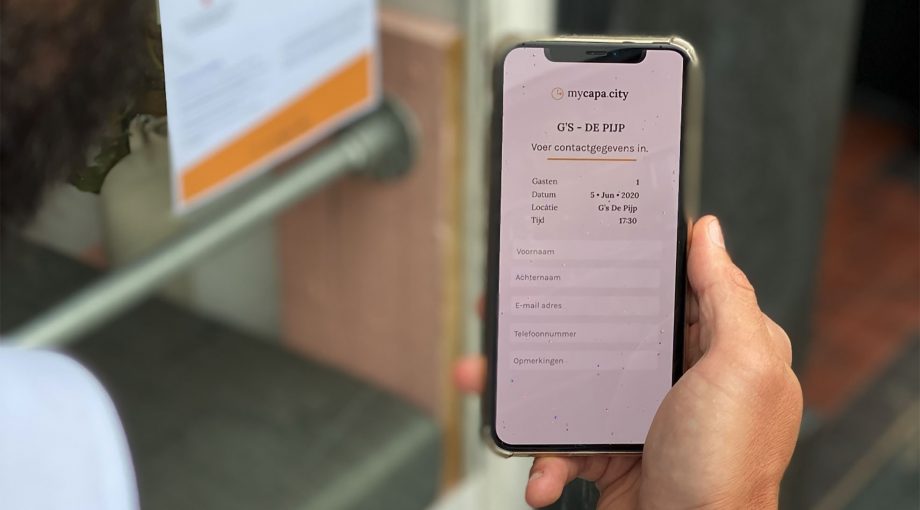 App horeca terras tafel