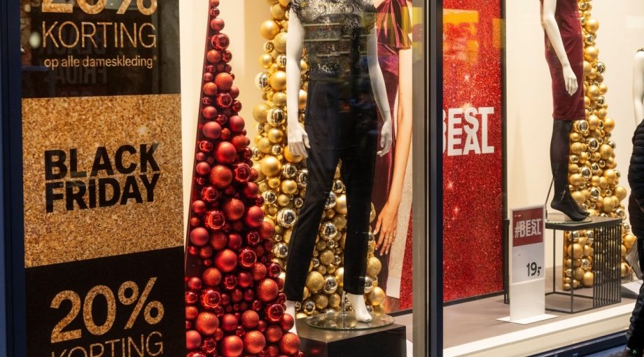 Black friday etalage