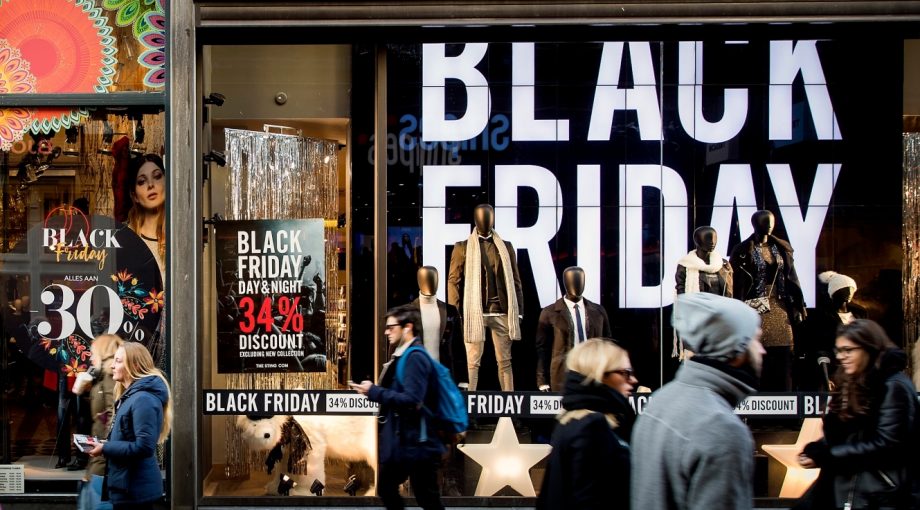 Black friday straatbeeld shoppen blog