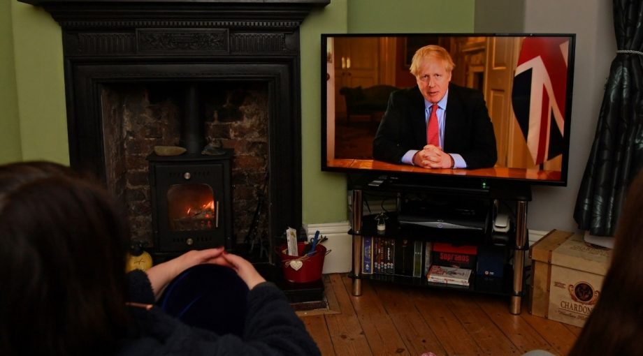 Boris johnson londen brexit corona