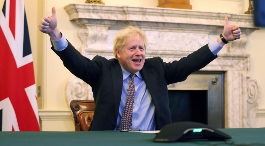 Boris johnson londen brexit deal