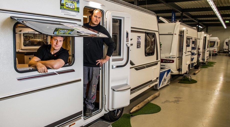 Caravan klein familiebedrijf corona