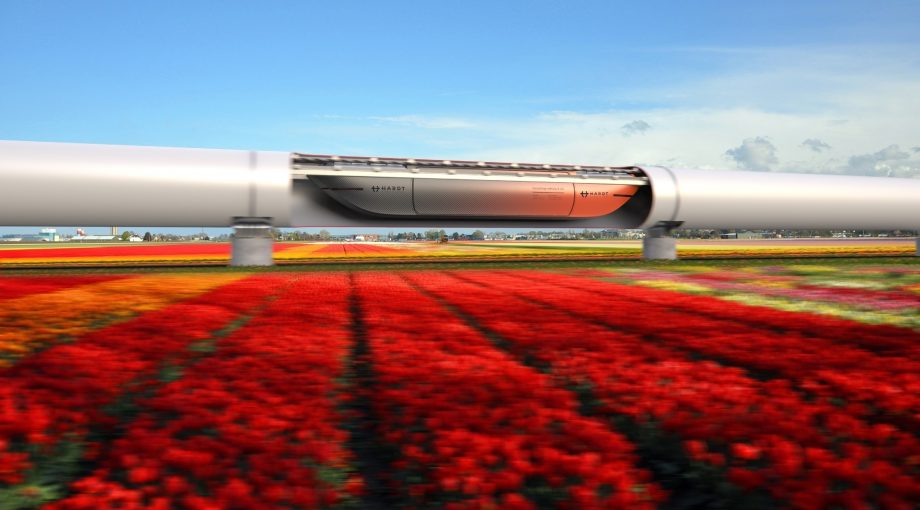 Cargoloop bloemenveld model