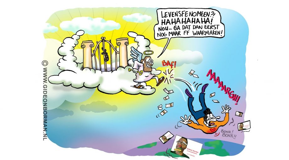 Cartoon gideon borman zzp zelfstandige column3