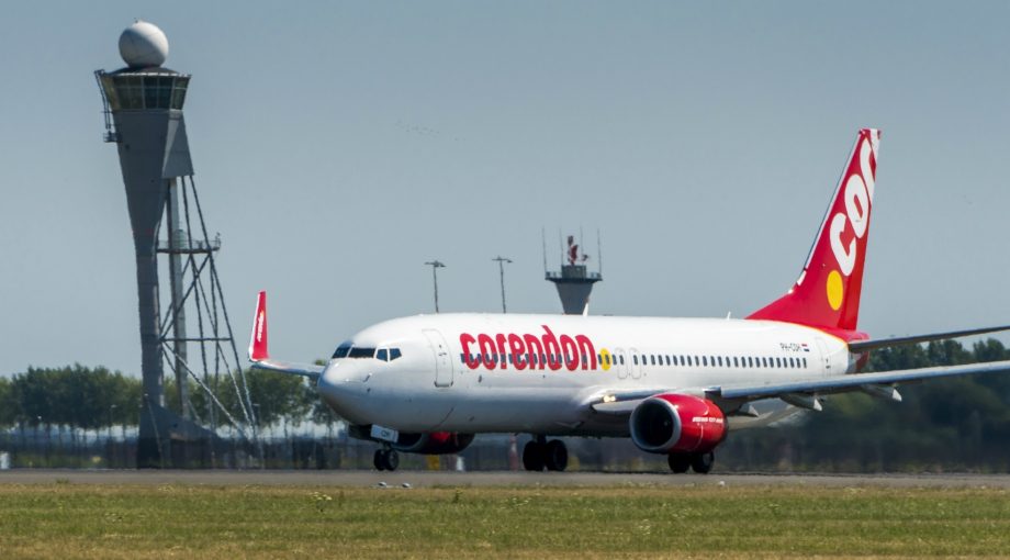 Corendon vliegtuig corona