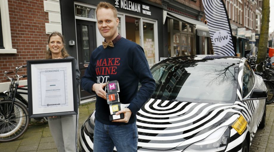 Derrick neleman meest inspirerende ondernemer van het jaar 1