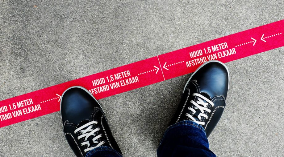 Drukwerkdeal corona advies voeten