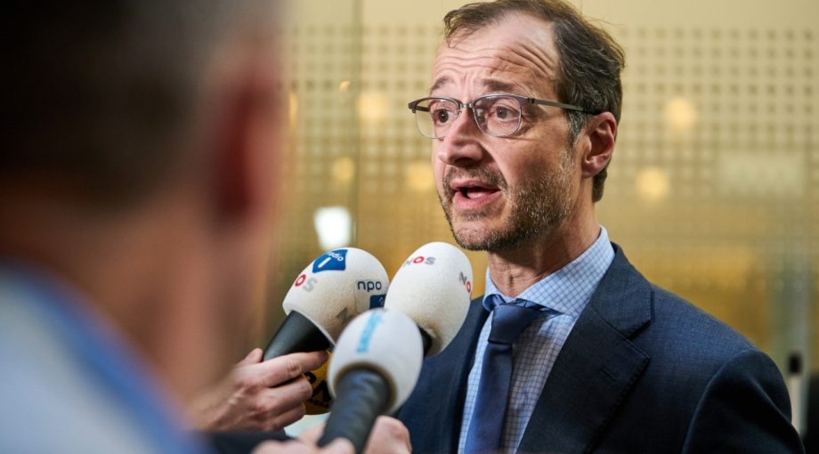 Eric wiebes minister ezk togs corona