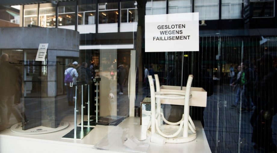 Failliet faillissement bedrijven onderneming CBS 2020 corona