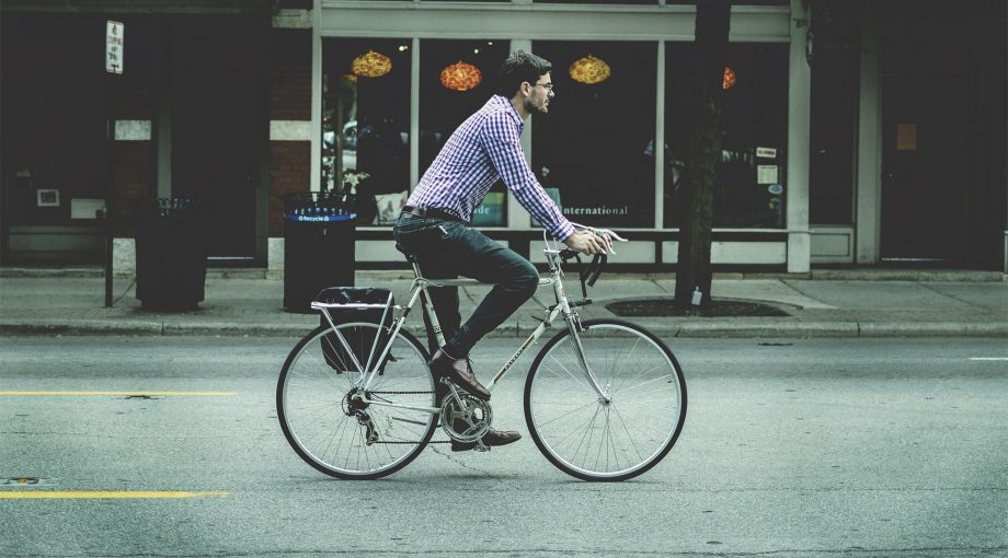 Fiets werk beweging